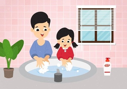 Tạo hứng thú cho trẻ để trẻ rửa tay đúng cách và đúng thời gian